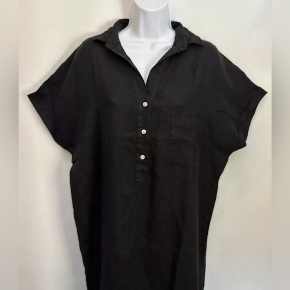 NEW GRAYSON FRANK AND EILEEN Full Length Dress Sz 3 (M) 100% Linen The Artist - Picture 5 of 16